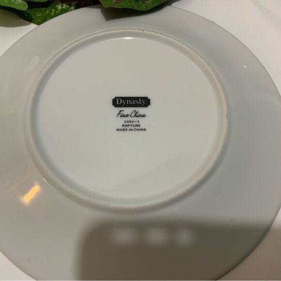 Set of 6 Dynasty Fine China Rapture Salad Plate (7 1/8") G16 - Picture 7 of 7